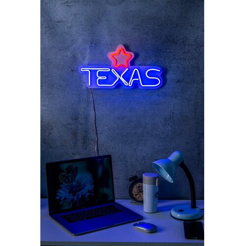 Wallity Dekorativna rasveta Texas Lone Star Red Slike