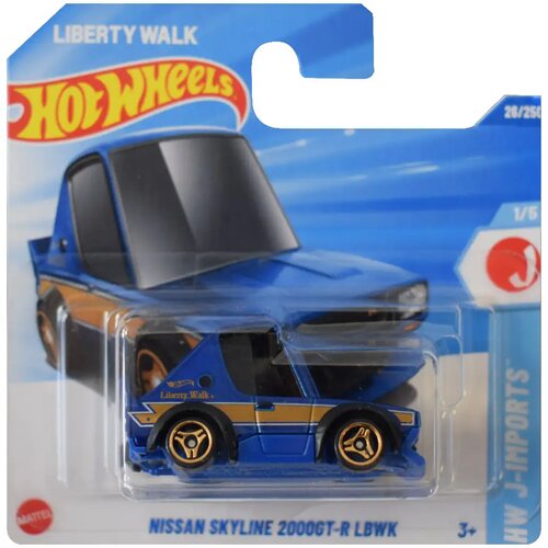 Mattel Hot Wheels: Nissan Skyline 2000GT-R LBWK plavi autić 1/64 - Cijene