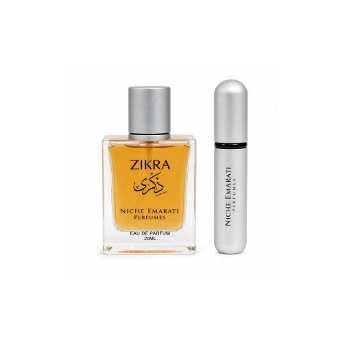 Niche Emarati Zikra parfumirana voda unisex + atomizer 20 ml Cene