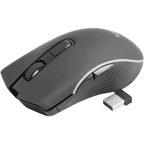 Oem URBAN FACTORY, Brezžična Bluetooth mi&scaron;ka s 6 tihimi gumbi z vgrajeno baterijo, Črna, (5000185056) Cene