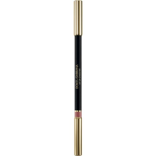 Dolce &amp;amp; Gabbana My Lip Overliner svinčnik za ustnice s čopičem odtenek 14 My Rosewood Pink - Rosy Neutral Toned Pink 1.2 g Slike