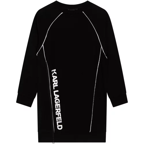 Karl Lagerfeld Kratke obleke - Črna