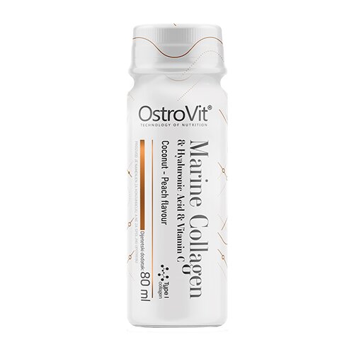 OSTROVIT Collagen Marine SHOT Coconut-Peach - 80 ml Slike