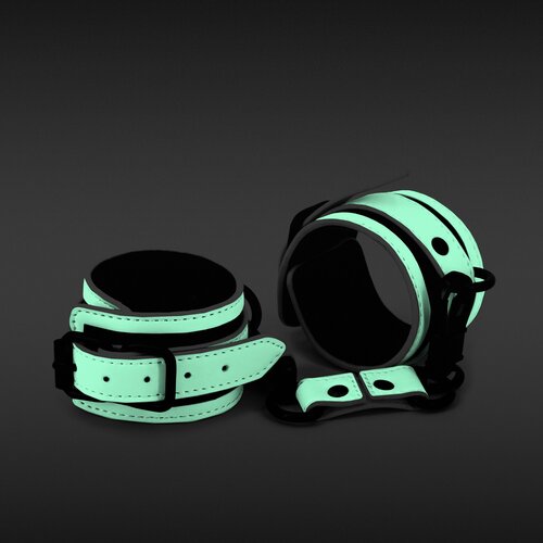 Ns Novelties GLO In The Dark Bondage Wrist Cuff Cene