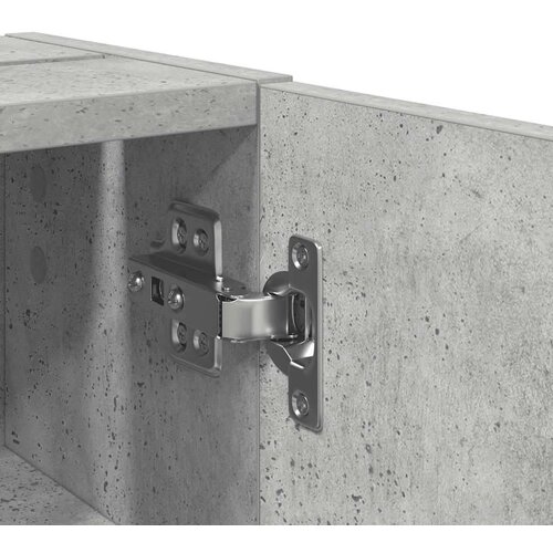 VidaXL Kupaonski ormarić s držačem za role boja betona 20,5x22x72 cm Slike