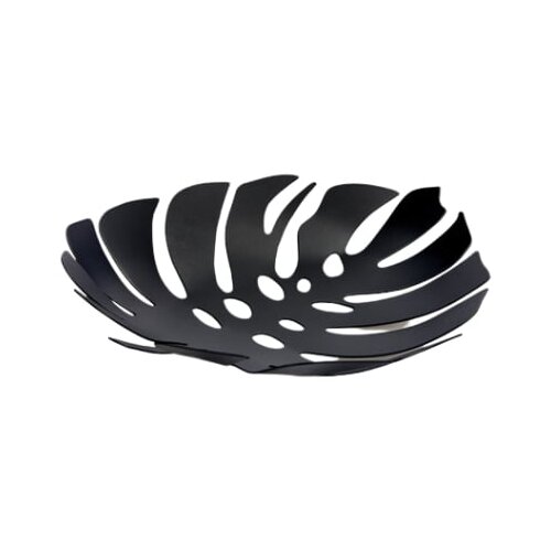 Balvi Gifts Činija za voće - Monstera, black Cene