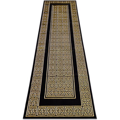 RugsX Preproge Tekač, Tekač GLOSS sodobni 6776 86 stilski, 80x200 cm Črna Cene