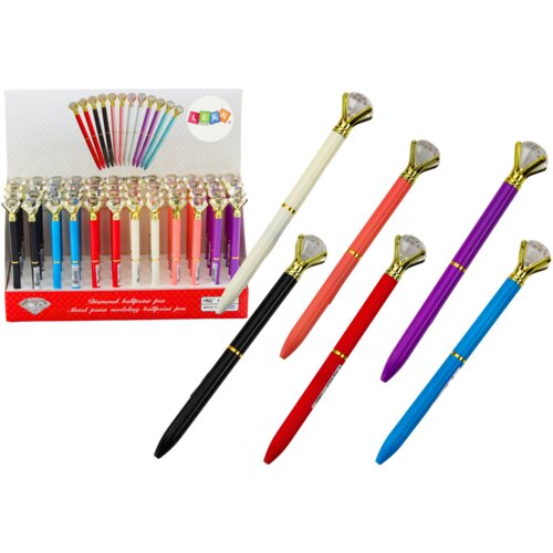 Diamond Ballpoint Pen Blue Refill 0.7mm Mix Cene