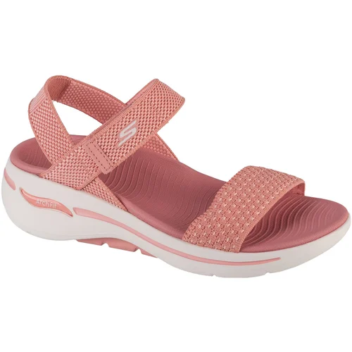 Skechers Športni sandali Go Walk Arch Fit Sandal - Polished Rožnata