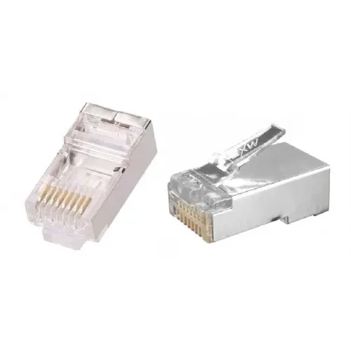 Cabletech Konektor mrežni FTP 8/8, CAT 6E, kovinski okvir