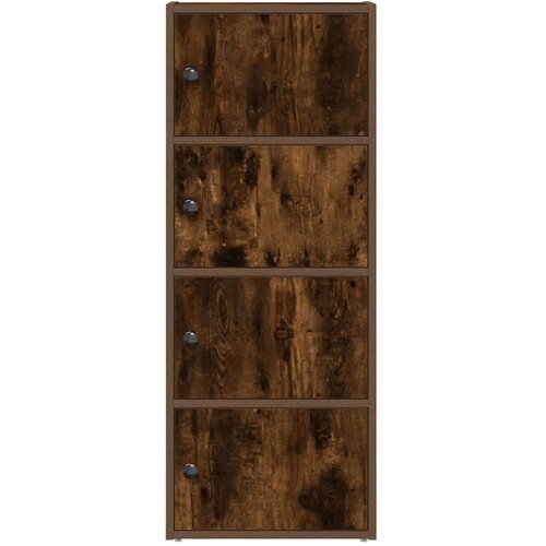 VidaXL Regal za knjige boja hrasta 40x24x102 cm od konstruiranog drva Slike
