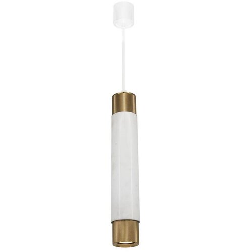  Luster na sajli Marble bela/mesing 1xGU10/8W/230V Cene
