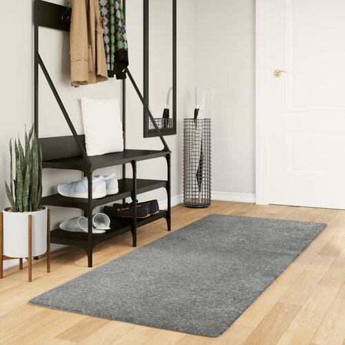  Čupavi tepih PAMPLONA visoka vlakna moderni zeleni 80x200 cm Cene