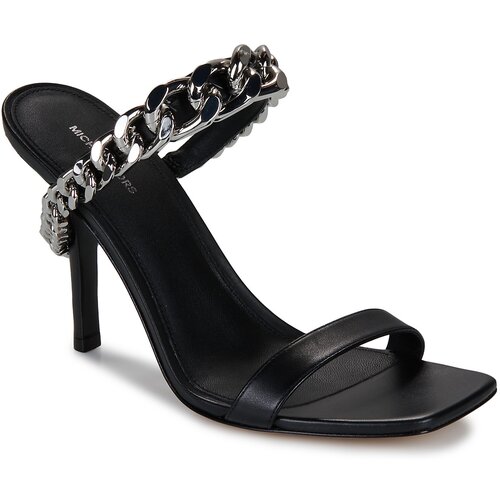 Michael Kors Natikači BIANCA HIGH SANDAL Črna Slike