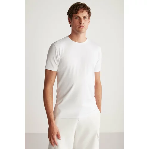 GRIMELANGE T-Shirt - White - Slim fit