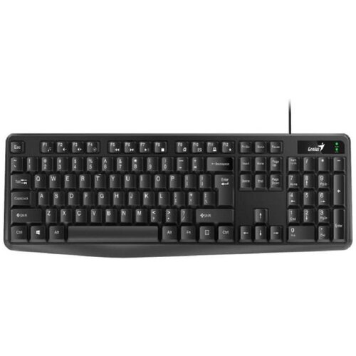 Genius žičana tastatura KB-117 , dužina kabla 1,4 m,crna boja, USB konektor, BiH layout Cijene