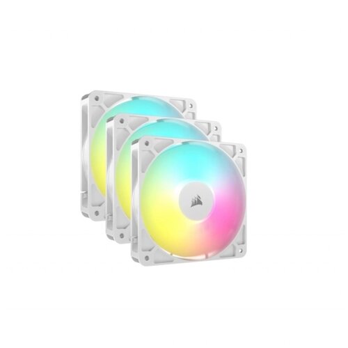  Ventilator CORSAIR RS120 ARGB/ 120mm ARGB Fan/Triple Pack/bela Cene