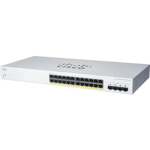 Cisco CBS220 Smart 24-port GE, PoE