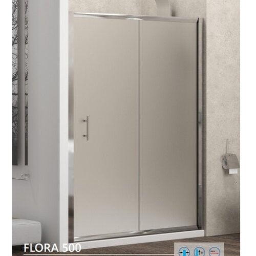 Karag tuš vrata Flora 500 Satin 120x190 TVFLO5S120190 Cene