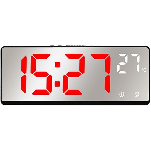 Venisymlis Večnamenska Ura Stenska Ura Za Dnevno Sobo Dekoracija Doma Digitalna Elektronska Ura Tiha Ura Temperatura In Vlažnost Ura Z Barvnim Zaslonom, (22060082) Cene