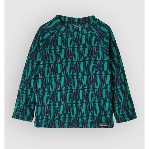 Patagonia Micro D Kids Pulover geo penguin / solo teal Slike