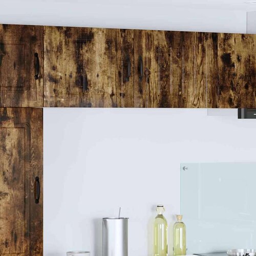  Zidni kuhinjski ormarić Dimljeni hrast 50 x 31 x 40 cm Cijene