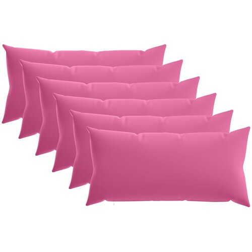  Presvlaka za jastuk 6 pcs HEERLEN Ružičasta 40 x 70 cm Cene
