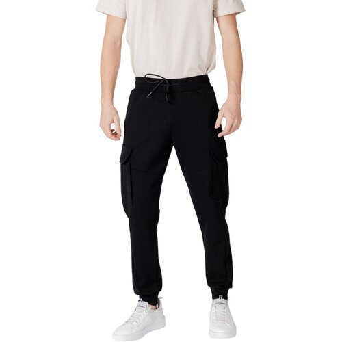 Antony Morato REGULAR FIT WITH LOGOED RUBBER FLAG MMFP00405-FA150178 Crna Slike