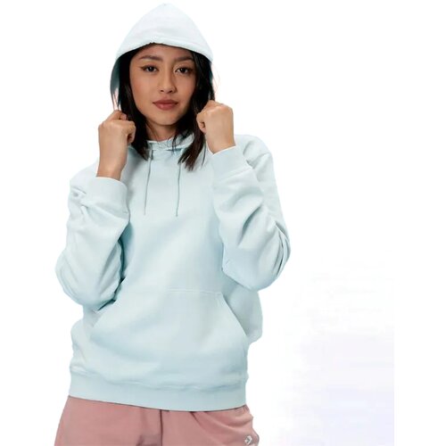 Converse ženski duks sa kapuljačom standard fit left chest star chev emb hoodie ft Slike