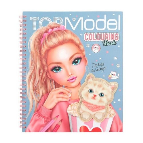 Top Model kreativna bojanka sa stikerima ( DP0412434 ) Slike
