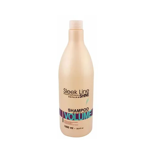 Stapiz sleek line volume šampon za tanke lase za suhe lase 1000 ml za ženske