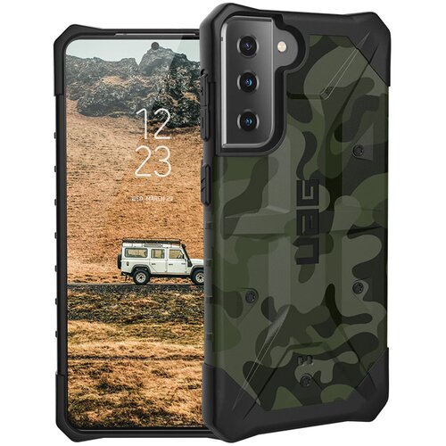  Maska za Samsung S21 Plus/ G99B / S30 Plus crno UAG Pathfinder Camo zelena Cene
