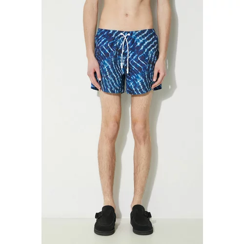 Marcelo Burlon Kratke hlače za kupanje Aop Sound Waves Swim Short CMFA003S24FAB0024501