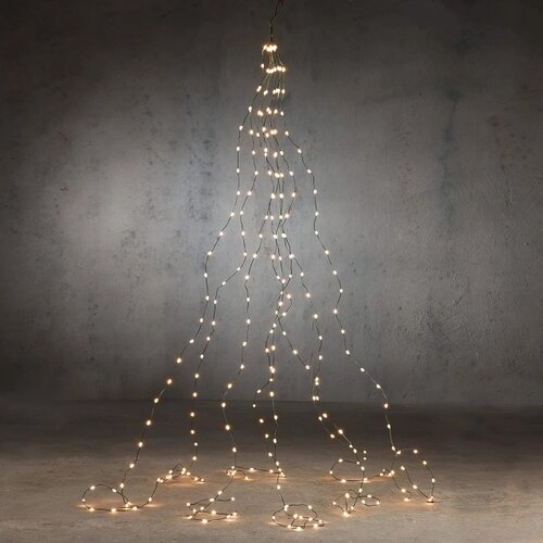 LUCA SET ZA UKRA&Scaron;AVANJE JELKE KLASIČNO BELI 672 LED IP44 8 FUNKCIJA KONTROLER SA TAJMEROM - L210CM Cene