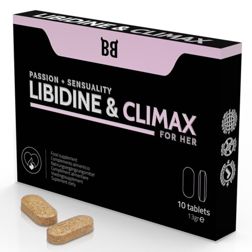 BlackBull By Spartan - LIBIDINE & CLIMAX PASSION + SENSUALITY FOR HER 10 TABLETS Cijene