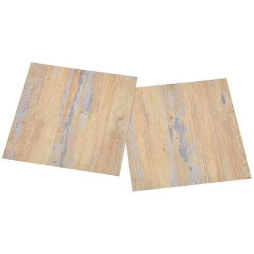  Podne daske 55 pcs Smeđa 5 11 m&amp;sup2; PVC - Smeđa i siva Slike