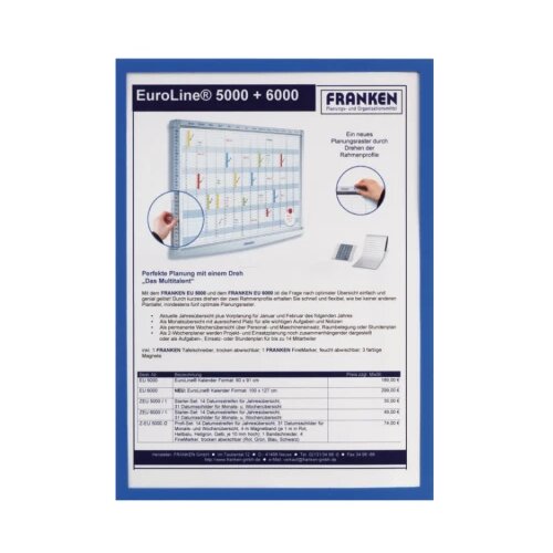 Magnetni ram A4 Franken plava Slike