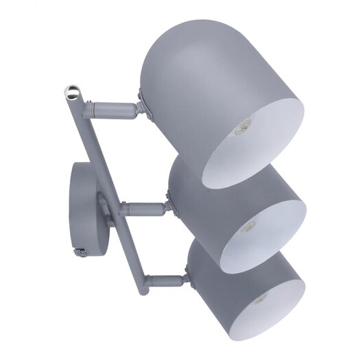 Candellux Lighting svetlo modra stropna svetilka s kovinskim senčilom 55x10 cm azuro Slike
