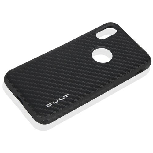 QULT silikonski ovitek za Apple Iphone X - karbon Slike