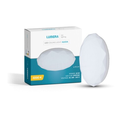 Led Plafonjera Lumera Lighting 18w 4000k Precnik 35cm Zvezdano Nebo Alicia ( ALICIA ) Slike