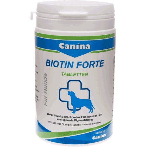 Canina Preparat za negu kože i krzna Biotin Forte - 60 tableta Cene