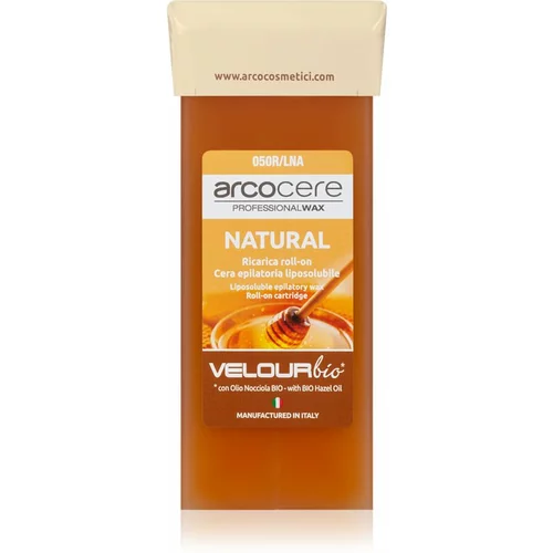 Arcocere Professional Wax Natural vosak za epilaciju roll-on zamjensko punjenje 100 ml