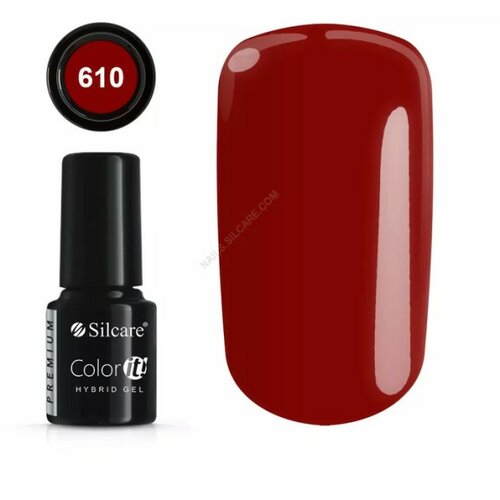 Silcare color IT-610 trajni gel lak za nokte uv i led Slike