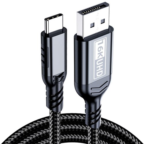 INF 16K High Definition Type-C to DP 2.1 Kabel za 8K 4K Telefone in Računalnike Black 1,5 M, (5000277078) Cene