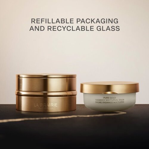 La Prairie Pure Gold Radiance Nocturnal Balm hranilni nočni balzam za krepitev kože 60 ml Slike