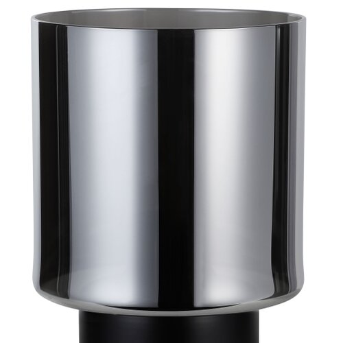 Eglo stolna lampa Gorosiba 33984, 1x E27, 22 cm, crna/dimljeno staklo Slike