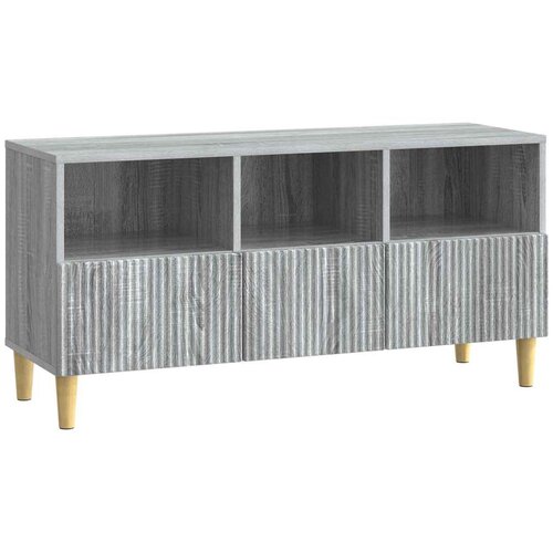TV ormar Siva sonoma 102 x 34 5 x 50 cm Konstruirano drvo - Siva sonoma Cene