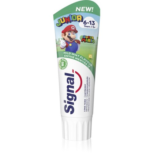 Signal Junior otroška zobna pasta 6 - 13 - Super Mario 75 ml Cene