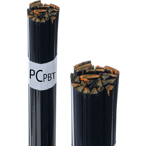 Rosfix SPOJINA ZA VARJENJE PLASTIKE PC+PBT ČRNA 50 G &ndash; ME&Scaron;ANICA TRAKOV 8 MM IN TRIKOTOV 3,5 MM | TALILNA T 320&ndash;360 &deg;C | ZA ODBIJAČE IN OHI&Scaron;JA, (5000036431) Cene