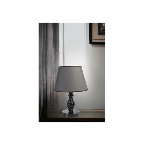 Opviq Stona lampa E27 Grlo, Crno-tamno siva Cijene